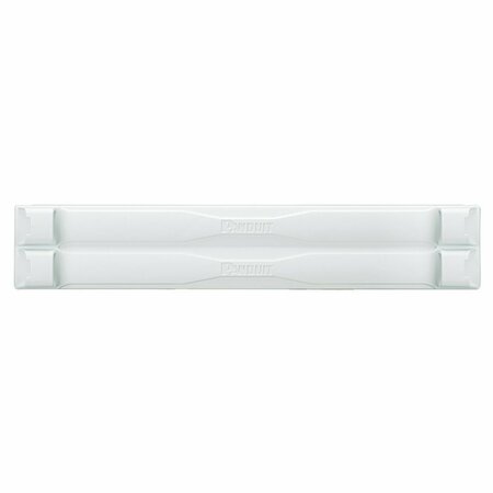 PANDUIT TOOL-LESS BLANK PANEL 2 RACK WHITE PK5, 5PK TLBP2R-V10